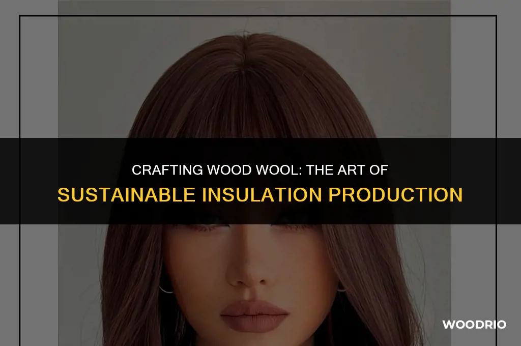 how is wood wool made