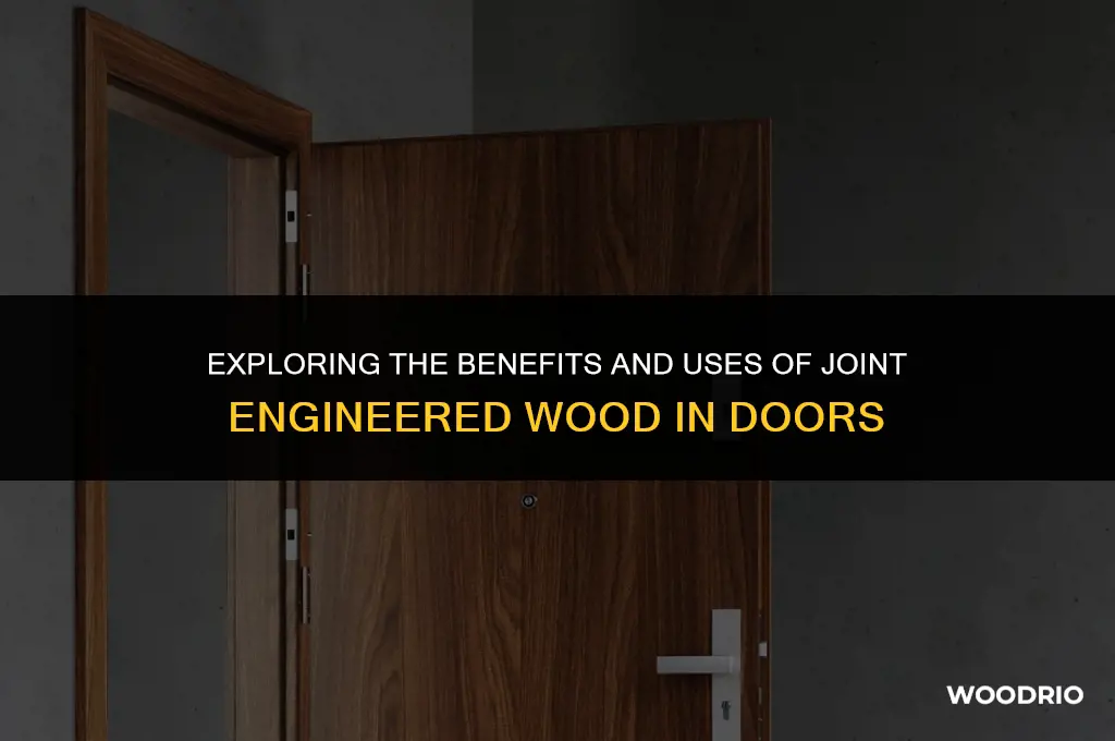how joint engineered wood in doors