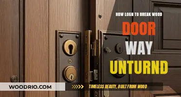 Breaking Down Barriers: A Guide to Unlocking Wood Doorways