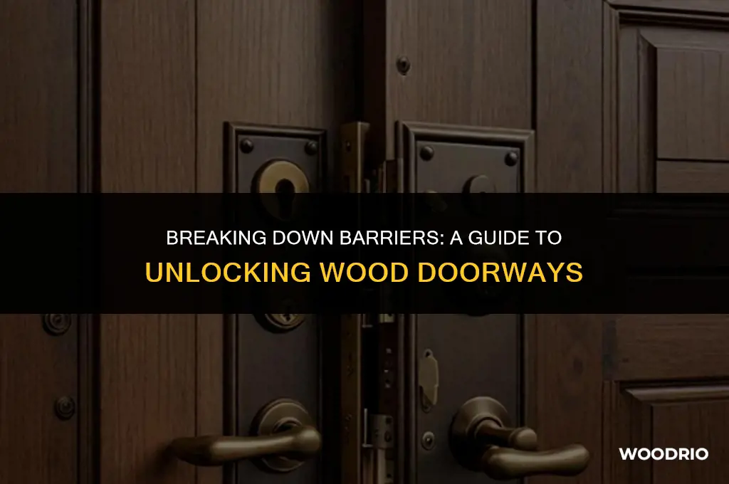how logn to break wood door way unturnd