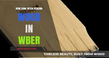 Perfect Timing: When to Use Wood After Placing It in Your Wber