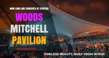 Cynthia Woods Mitchell Pavilion Concert Length: What to Expect