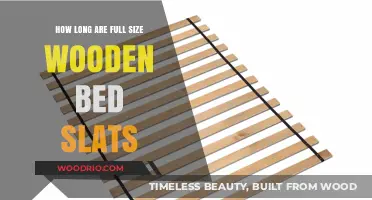 Standard Full-Size Wooden Bed Slats Length Explained: A Quick Guide