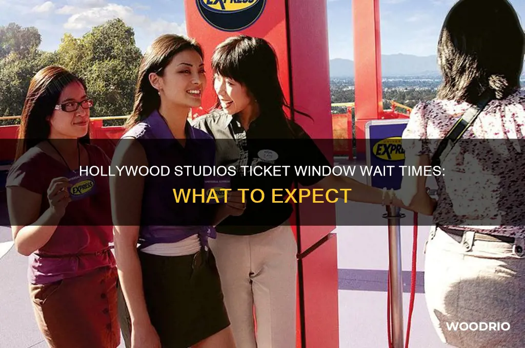 how long are ticket window lines holly wood studios