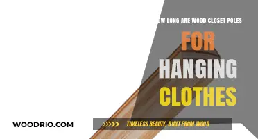 Ideal Wood Closet Pole Lengths for Efficient Clothes Hanging