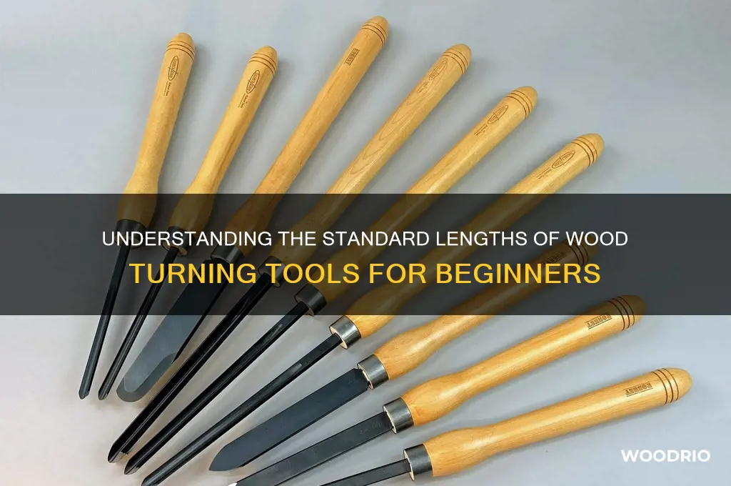 how long are wood turning tools