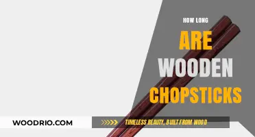 Standard Length of Wooden Chopsticks: A Comprehensive Guide