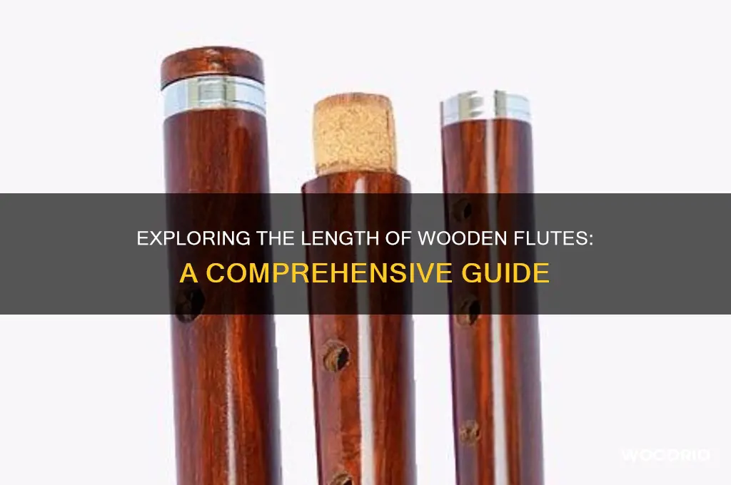 how long are wooden flutes