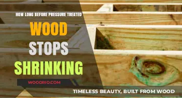 When Does Pressure Treated Wood Stop Shrinking? A Timeline Guide