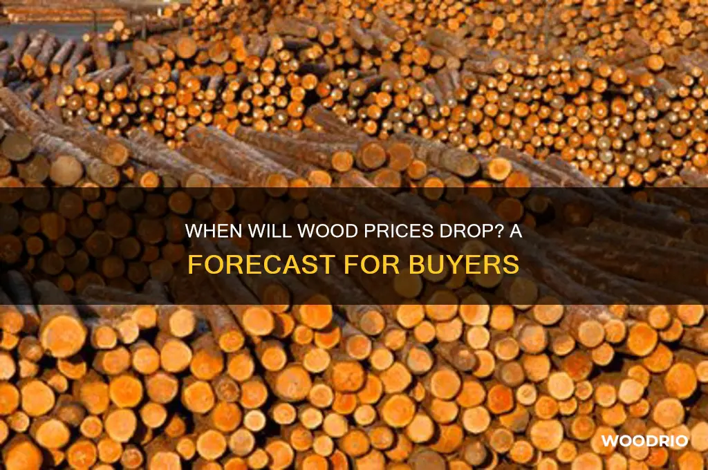 how long before wood prices go down