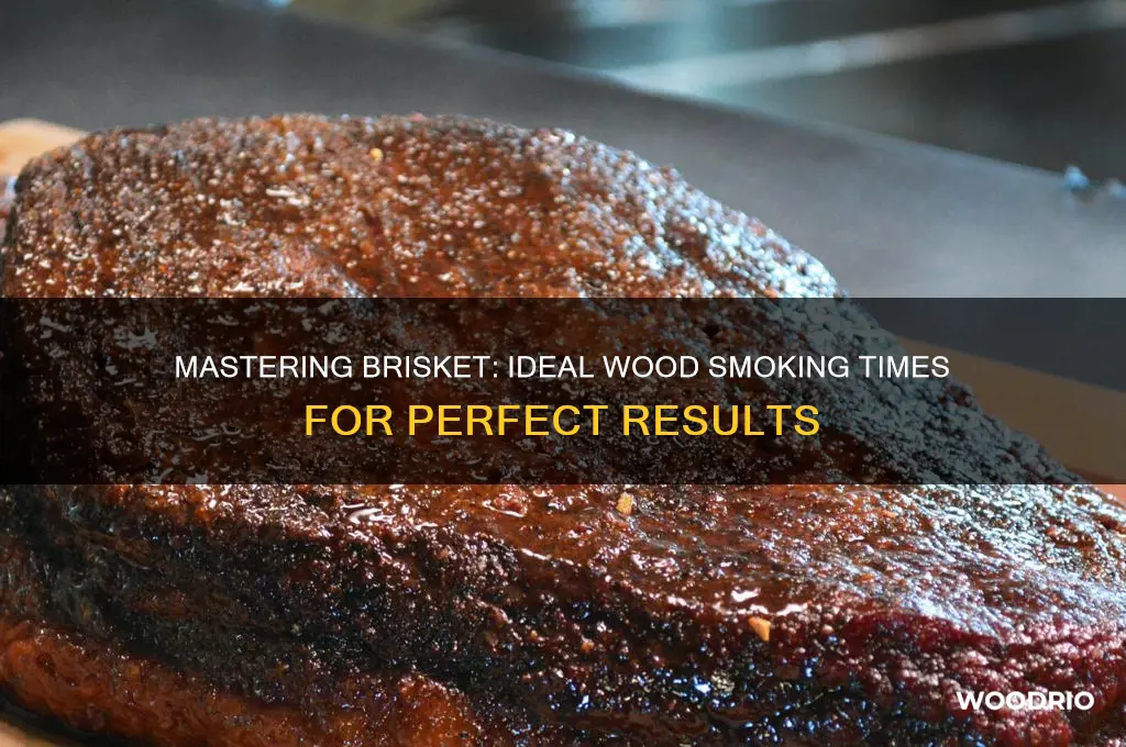 how long brisket wood