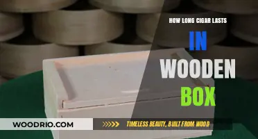Cigar Longevity in Wooden Boxes: Preservation Tips and Duration Guide