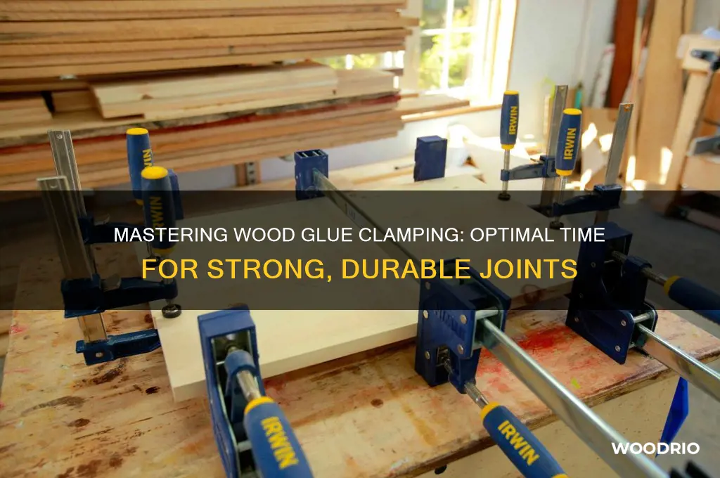 how long clamp wood glue