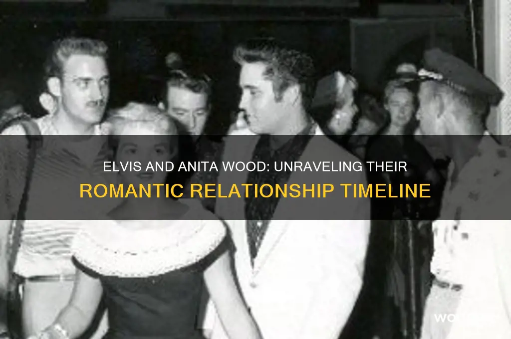 how long did elvis date anita wood
