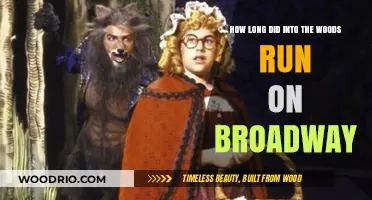 Into the Woods Broadway Run: Duration and Legacy Explored