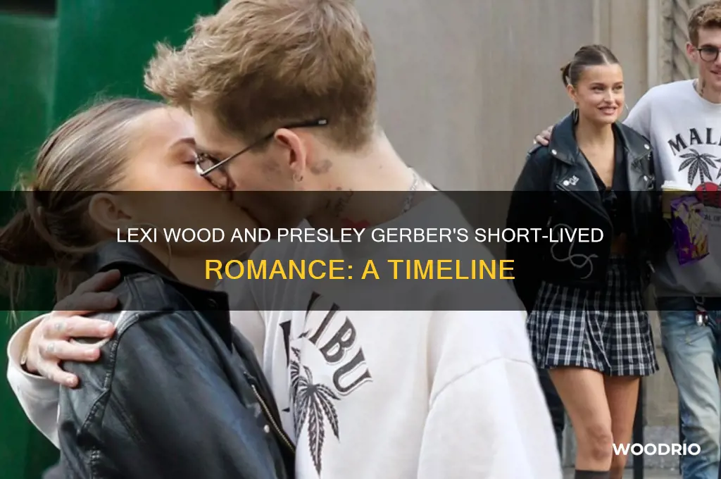 how long did lexi wood date presley gerber