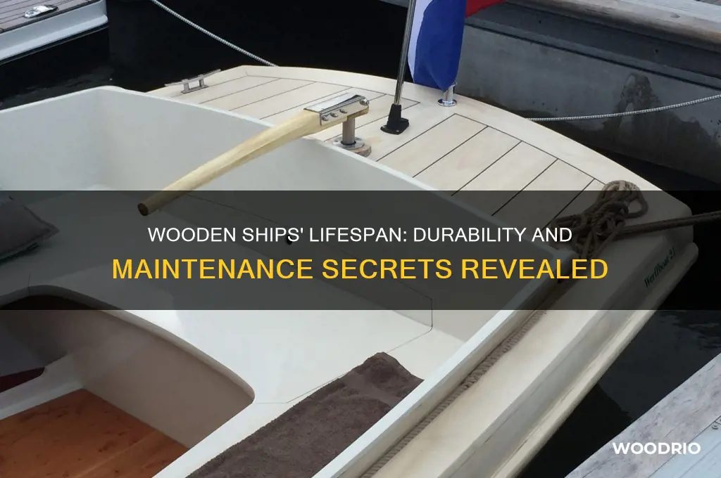 how long did ships made out of wood last