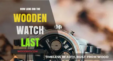 Durability Unveiled: The Lifespan of a Wooden Watch Explored