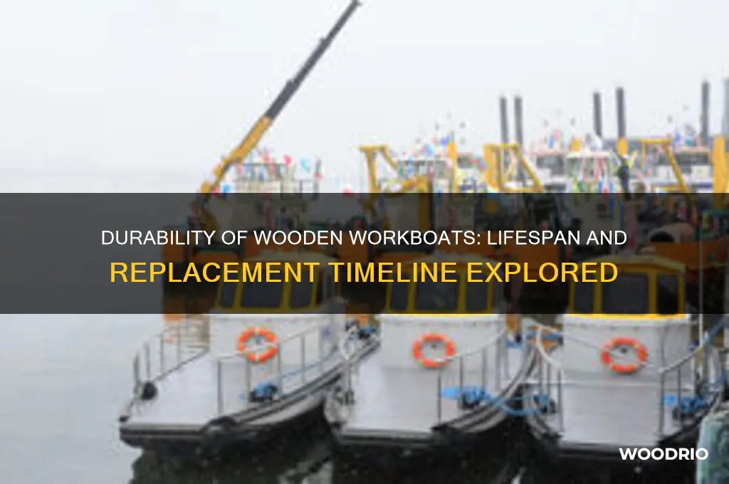how long did wooden workboats last before being replaced