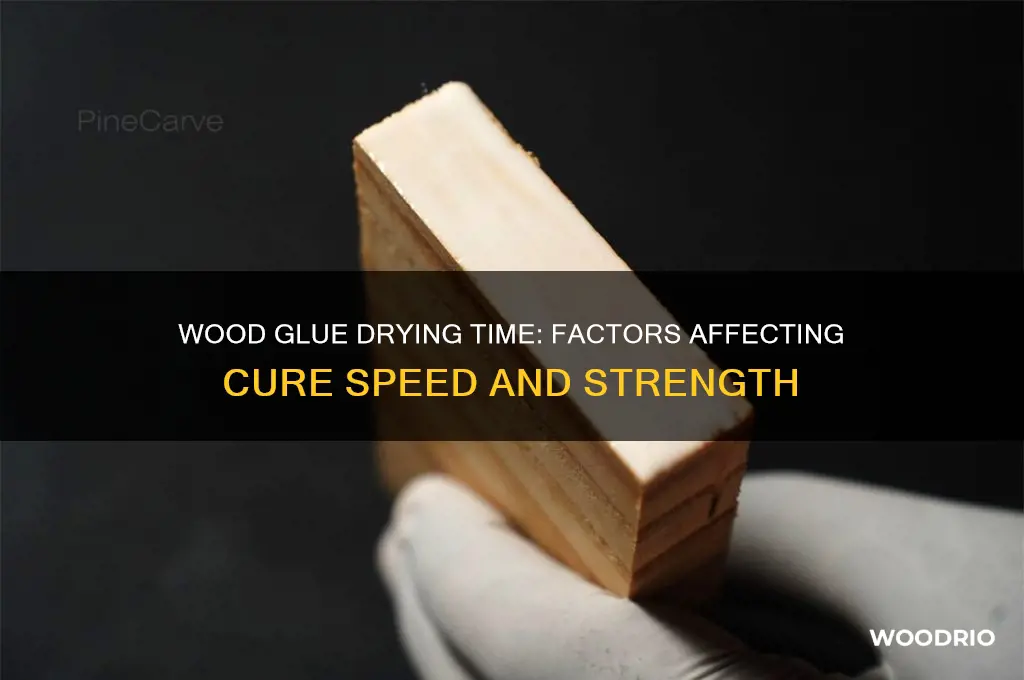 how long dies wood glue take to dry