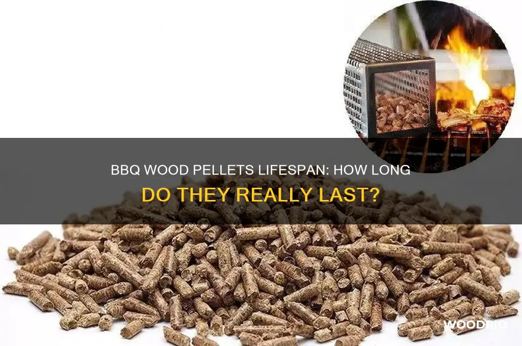 how long do bbq wood pellets last
