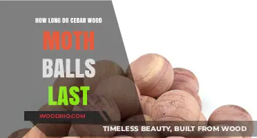 Cedar Wood Moth Balls Lifespan: How Long Do They Last?