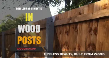 Durability of Cemented Wood Posts: Lifespan and Maintenance Tips