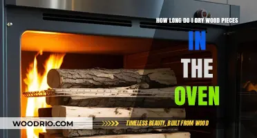 Oven Drying Wood: Optimal Time for Perfectly Seasoned Wood Pieces