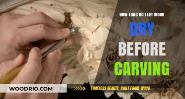 Mastering Wood Carving: Optimal Drying Time for Perfect Results