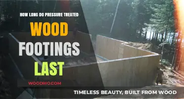 Durability of Pressure Treated Wood Footings: Lifespan and Longevity Explained