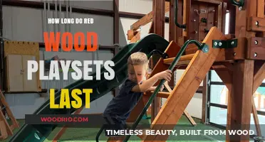 Durability of Red Wood Playsets: Lifespan and Maintenance Tips