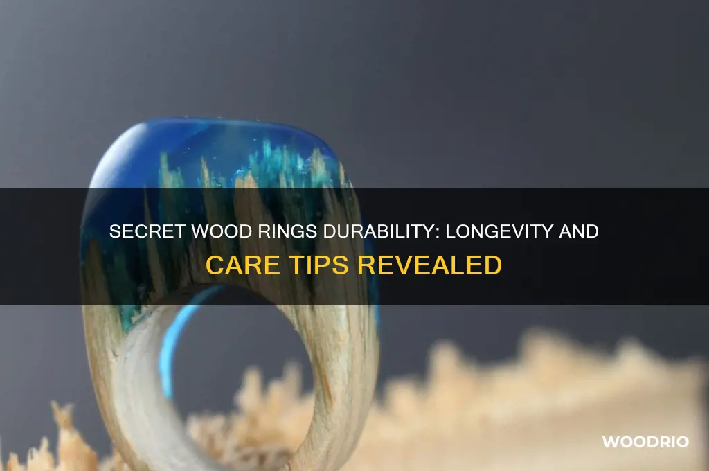 how long do secret wood rings last