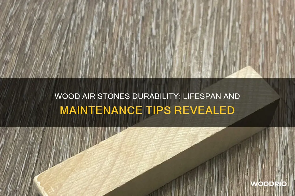 how long do wood air stones last