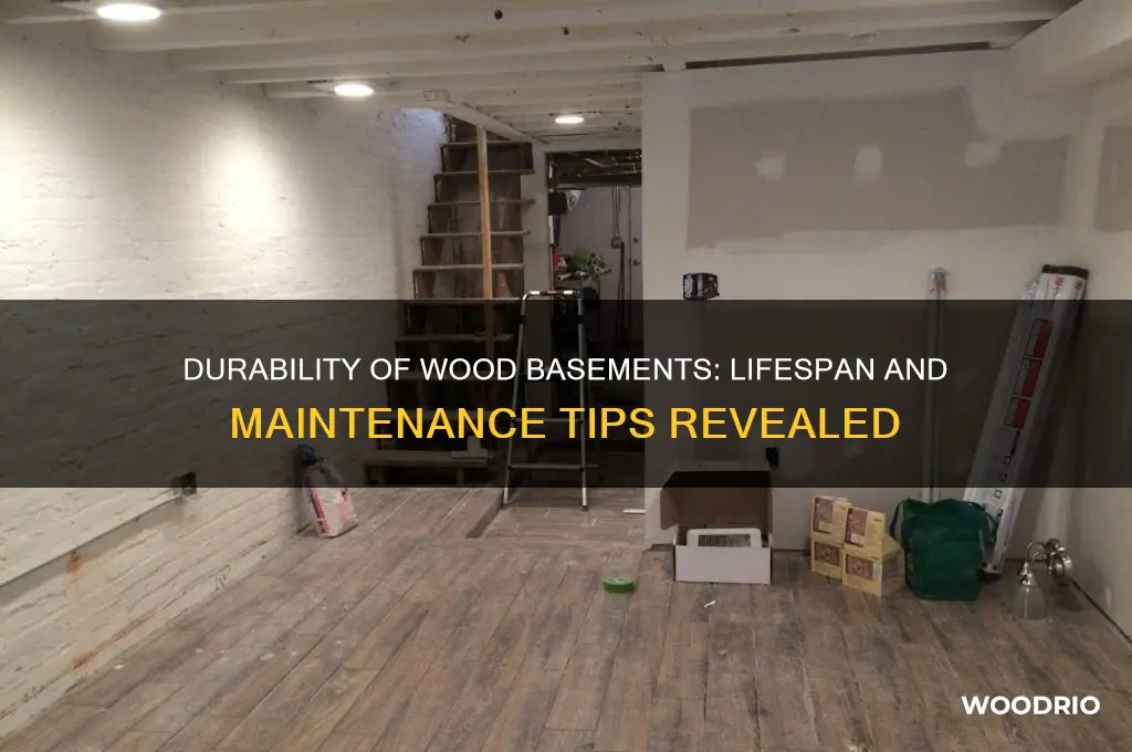 how long do wood basements last