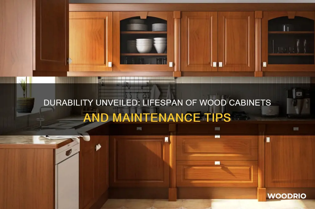how long do wood cabinets last