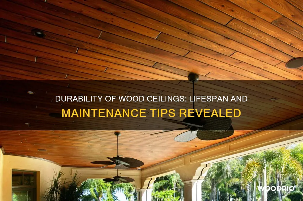how long do wood ceilings last
