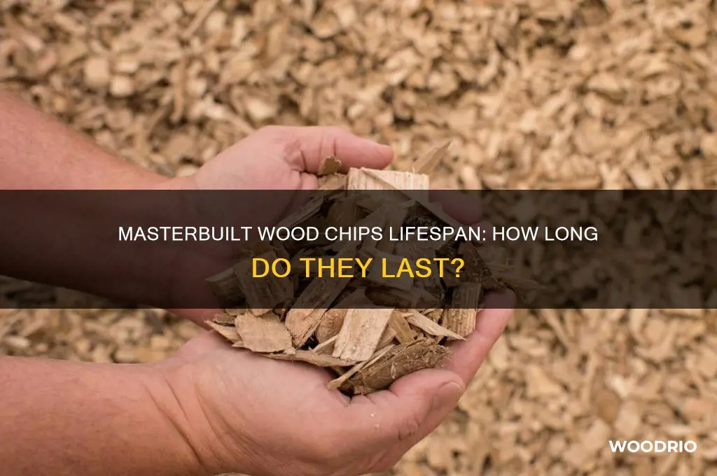 how long do wood chips last masterbuilt
