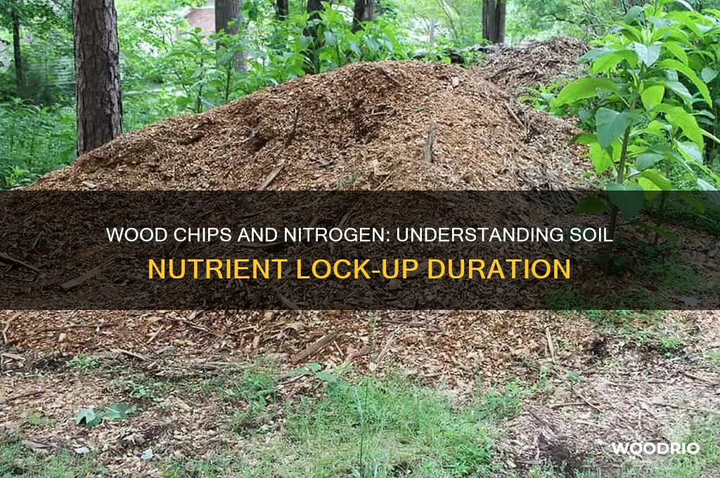 how long do wood chips lock up nitrogen in soil