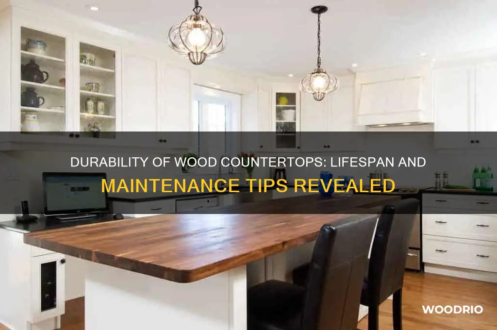 how long do wood countertops last