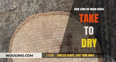 Drying Wood Discs: Timeframe and Tips for Perfect Results