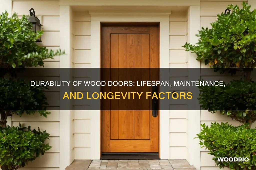 how long do wood doors last