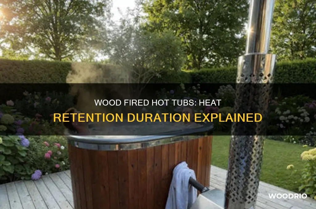 how long do wood fired hot tubs stay hot