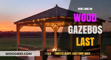 Durability of Wood Gazebos: Lifespan and Maintenance Tips