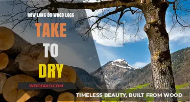 Drying Wood Logs: Understanding the Time Required for Optimal Results