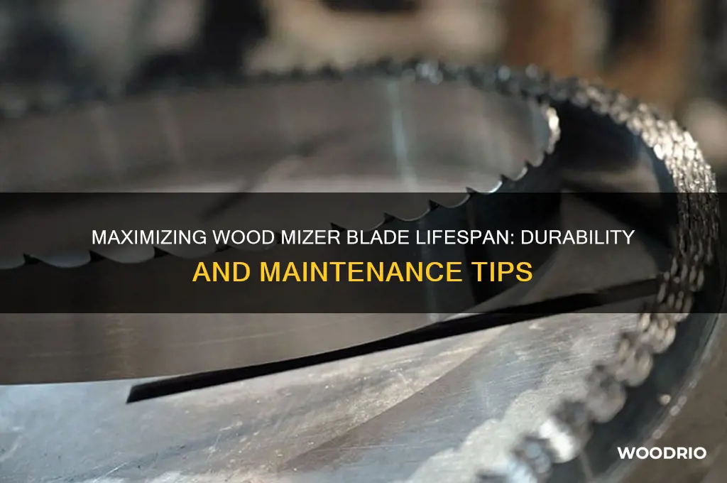 how long do wood mizer blades last