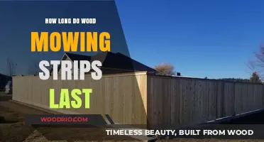Durability of Wood Mowing Strips: Lifespan and Maintenance Tips