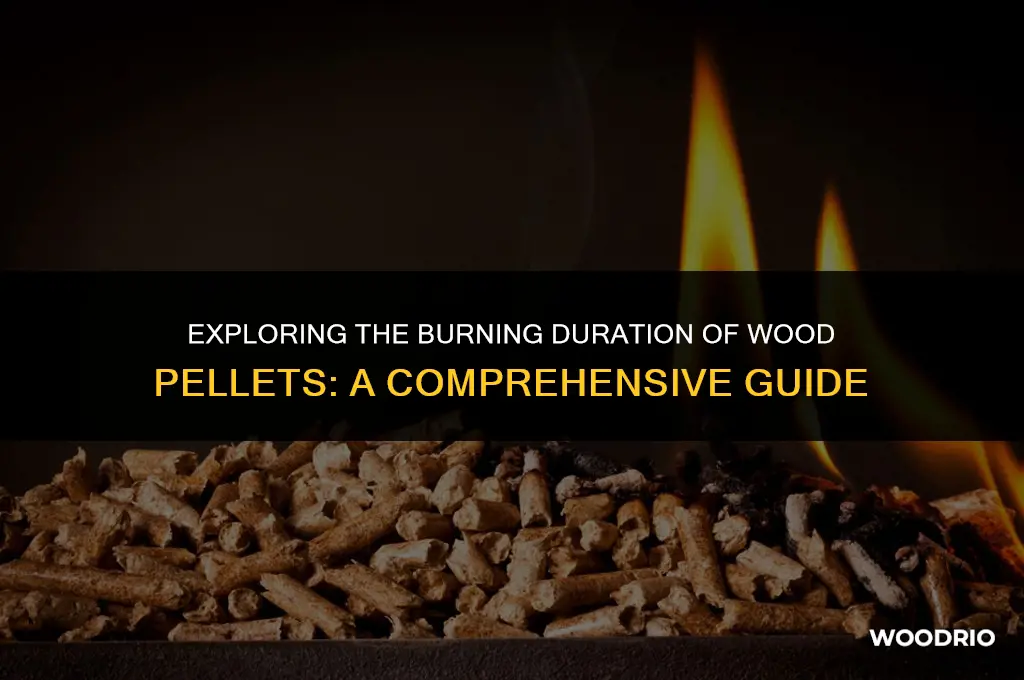 how long do wood pellets burn