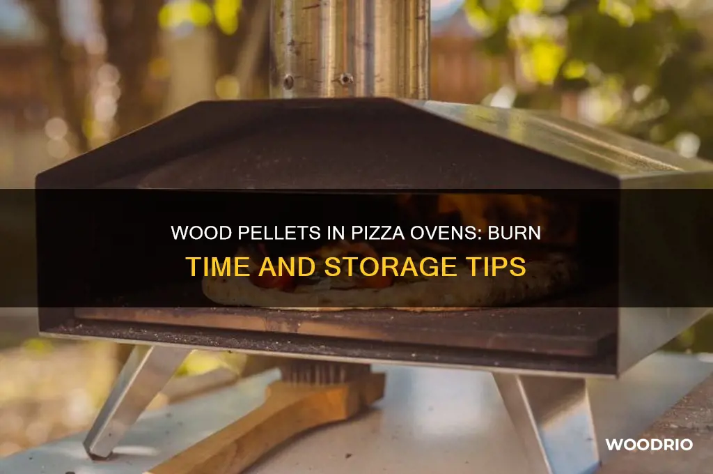 how long do wood pellets last in a pizza oven