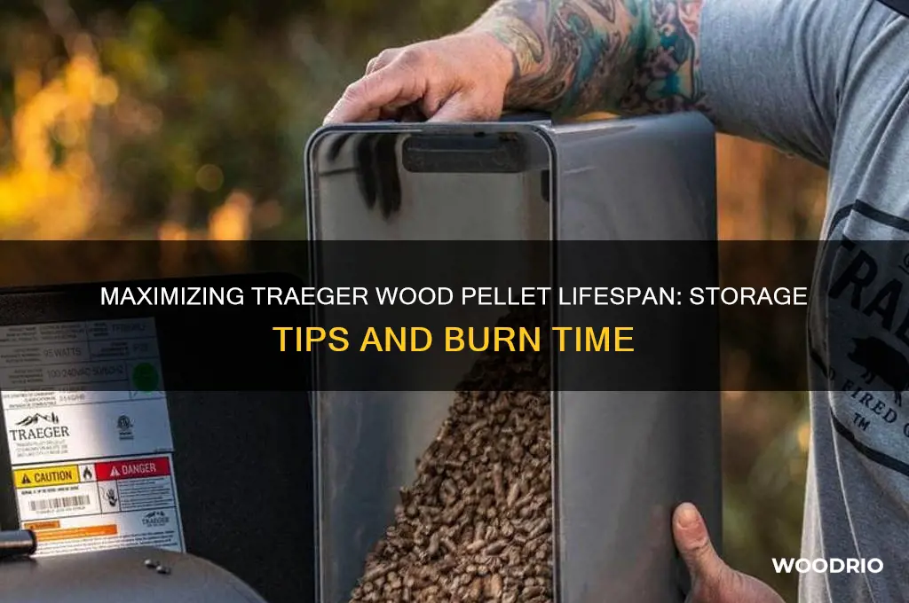 how long do wood pellets last in a traeger