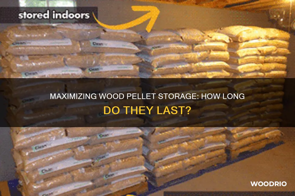 how long do wood pellets last in storage